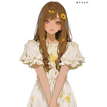 【8 月新作】07-139-0060 人物貼紙 簡約夏日女孩