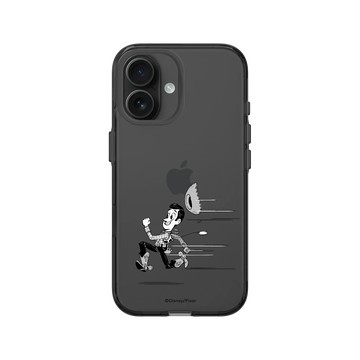 iPhone 16 Clear (相機按鈕) 酷墨灰 - 迪士尼-玩具總動員 Toy Story - Fast! 胡迪