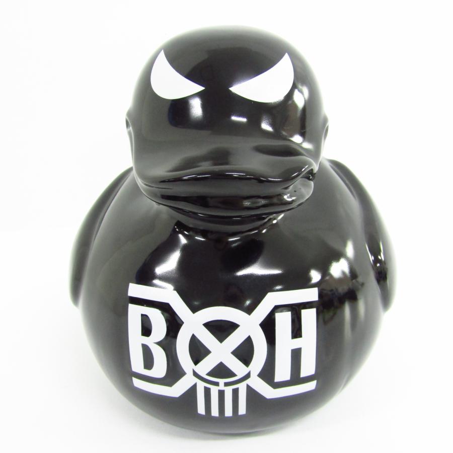 未使用 B×H Bounty Hunter BIG AHIRU-KUN BANK バウンティーハンター 陶器製 貯金箱 ▼AC23609