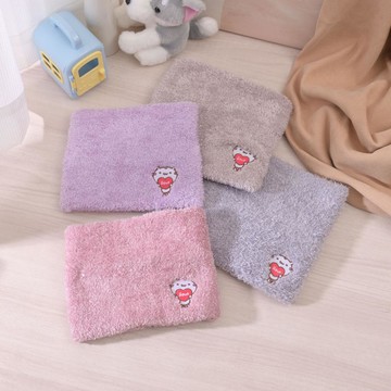 童可愛麻吉貓刺繡圍脖-多色任選