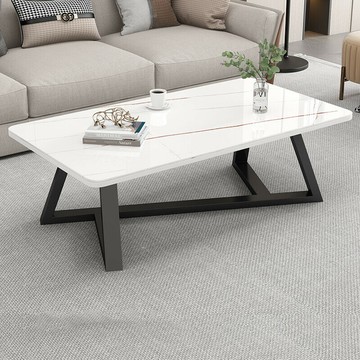 免運公司貨 開發票 茶幾客廳家用小戶型輕奢現代簡約陽臺桌子新款創意玻璃辦公室茶幾