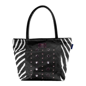 龐克斑馬│托特二世│托特包│肩背包│手提包│側背包 | 防潑水兩用包 | 媽媽包│皮革手把