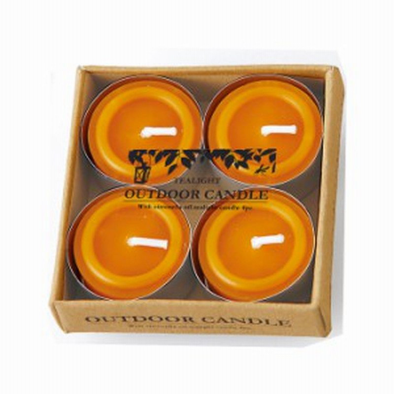 虫よけキャンドル シトロネラ ティーライト 4個 防虫 虫除け アウトドア ハーブ アドキッチン 通販 Lineポイント最大1 0 Get Lineショッピング
