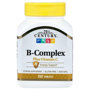 21st Century, B 族維生素複合物 + 維生素 C，100 片