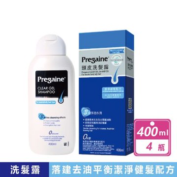 【落建】4瓶組-頭皮洗髮露-潔淨健髮配方 400毫升