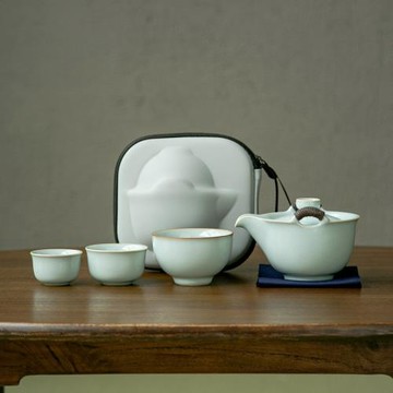 冠玉堂汝窯茶杯主人杯個人專用冰裂開片可養品茗杯中式高檔單杯子