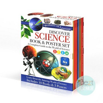 Discover Science Book and Poster Set | 外文 | 讀本 | Discover | Science | 科普 | 科學 | 百科