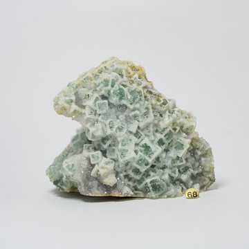 螢石 |糖霜螢石 螢石 綠螢石 靈感泉源 耳聰目明 原礦 桌上型 風水擺件 3CX11-903