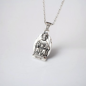 【JK銀飾】天上聖母．媽祖 ／925純銀-佛牌