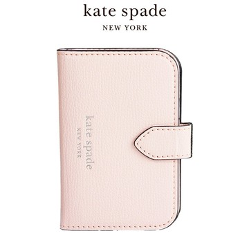 【kate spade】MagSafe 迷你掀蓋包 櫻花粉｜粉嫩色系 防丟好物 ｜送禮首選