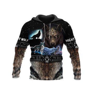 Cool Graphic Print Long Sleeve Hoodie炫酷圖案印花 長袖連帽衫