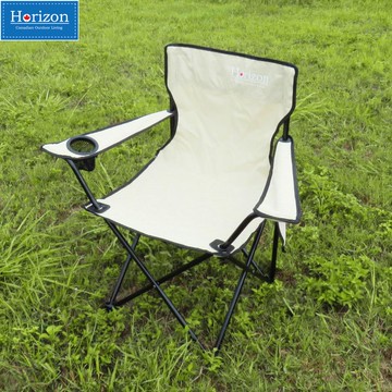 Horizon 天際線 戶外輕便折疊野餐椅 白米黃_廠商直送