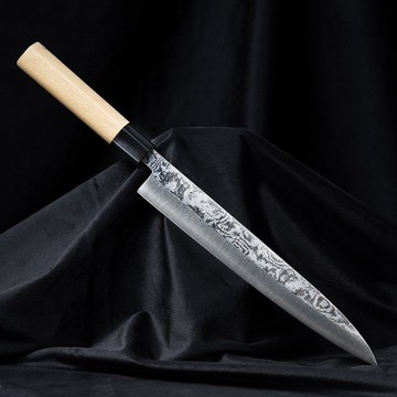 葉添-大馬士革系列 34層9鉻鋼-柳刃/生魚刀-(單刃-左&右)