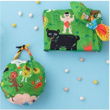 京都風呂敷包巾-cochae 二巾-日本昔話(山篇)