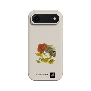 iPhone Air SolidX 貝殼灰 - Van Gogh Museum - 骸骨與花卉