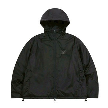 MUCENT 金屬LOGO 尼龍外套 薄款 雙向拉鍊 韓國代購 兩色