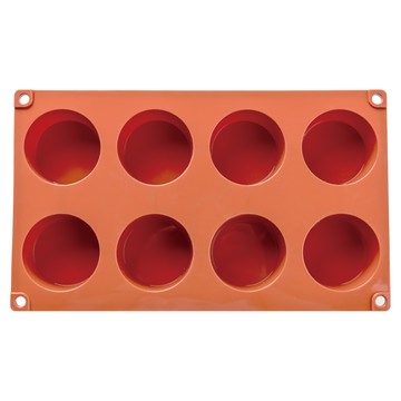 SaNNeNg 三能 8連布丁模  295 x 175 x 35mm  1個