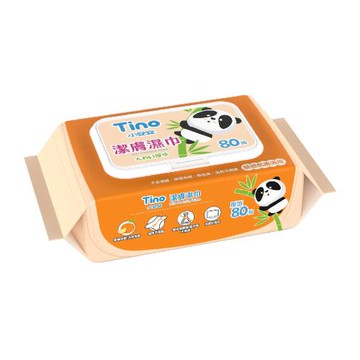 Tino 小安安 柔濕紙巾加厚型(80抽x12包/箱)