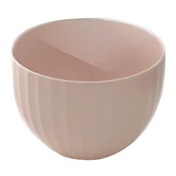 佐和陶瓷 粉釉刻十草4深井 日本製造 陶瓷碗 - 11.5cm寬 8.6cm高 550mL容量  粉釉刻十草  1個