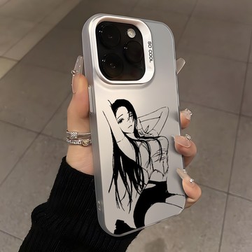 免運+隔日🚚元氣手機殼 撩發美女 適用於蘋果17promax 16Pro 15plus 14 13 12 11防摔