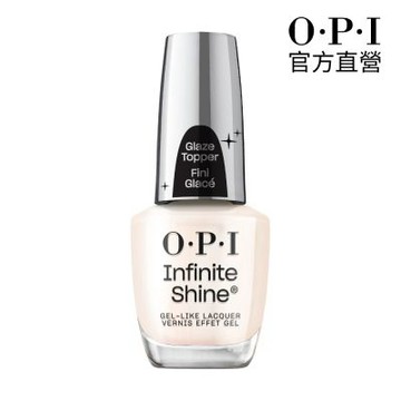 OPI 完美上釉 類光繚指甲油-IST41．海莉鏡面美甲/小銀蓋/如膠似漆釉光系列/指彩/官方直營