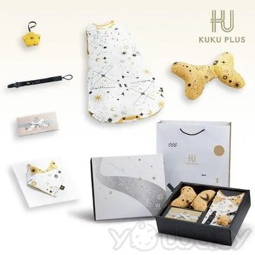 KUKU PLUS 酷咕鴨 十二星座包巾禮盒組