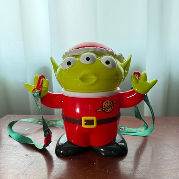 聖誕版迪士尼三眼怪爆米花桶