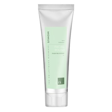 MOMUS 深海藻平衡去角質凝膠 A+ 物理生化雙效配方 添加金箔 恢復角質保水能力 保持肌膚水潤  100ml  1條