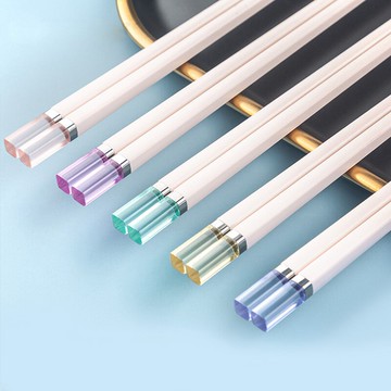 合金筷子分人分色一人一筷專人專用家用高檔耐高溫不發霉家庭分餐