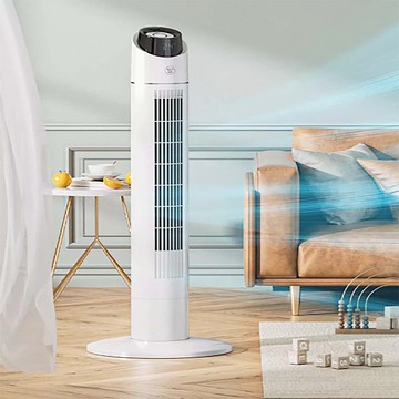 【免運】家用無葉家用輕音節能立塔式大風搖頭定時Westinghouse