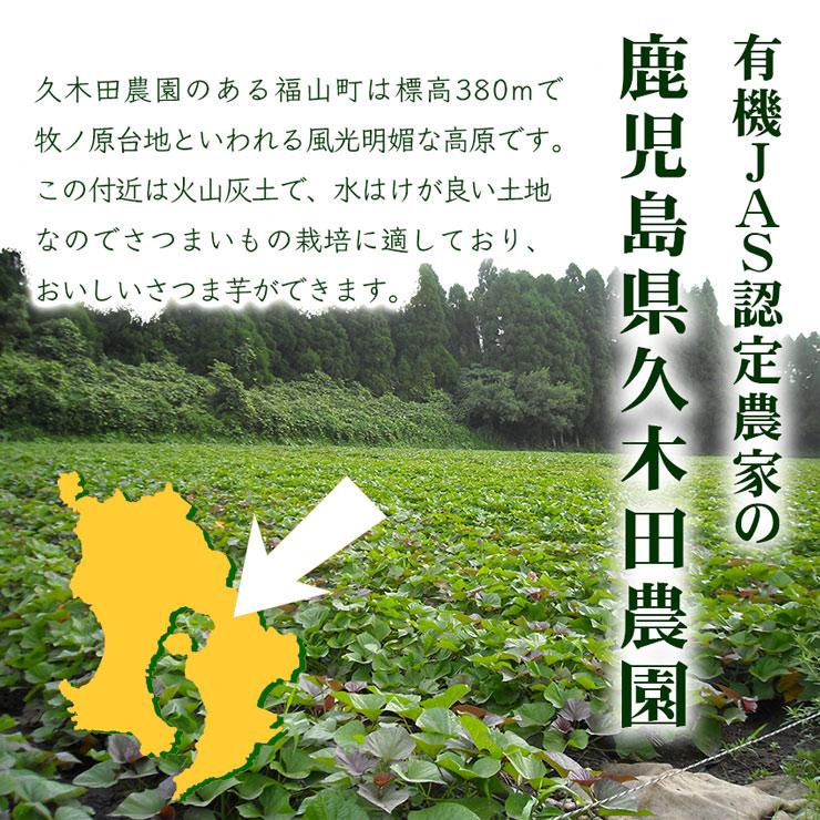 有機さつまいも紅あずま３ｋｇ　鹿児島県産オーガニック有機JAS・有機栽培・Organic・sweetpotato