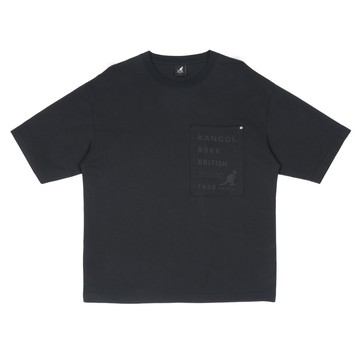 KANGOL 男女 落肩口袋T 6525100520