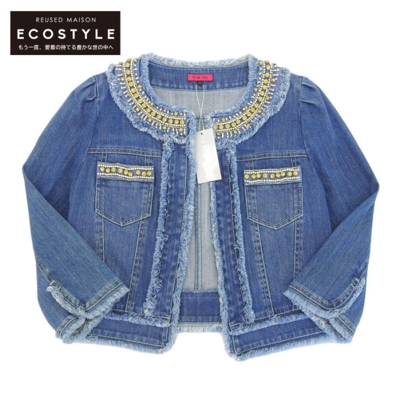 新品】TO BE CHIC デニムジャケット