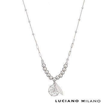LUCIANO MILANO 夏日幻夢純銀項鍊(白K色)