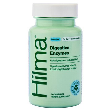 Hilma, 消化酶片，30 粒膠囊