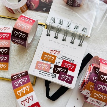 標籤貼紙 - 愛心2.0