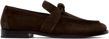 Bottega Veneta 棕色 Astaire 乐福鞋