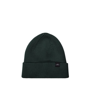 Mika Beanie 保暖反折豆豆帽 (森林綠)