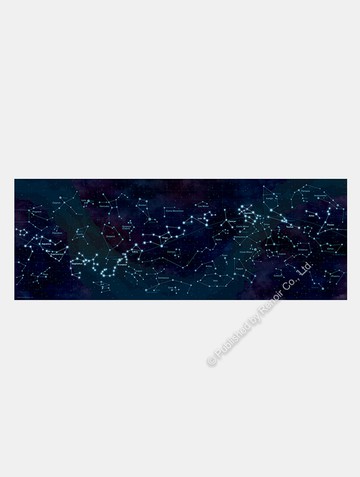 星海夜語/1000片拼圖/長幅/夜光