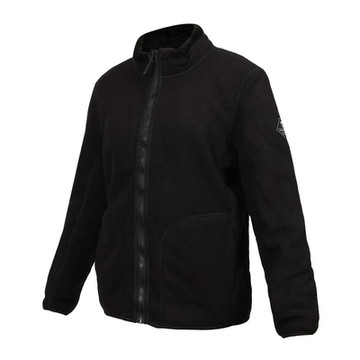 FIRESTAR 女雙面穿毛絨立領外套-立領外套 保暖 雙面穿 JL365-10 黑