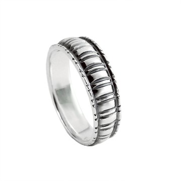 赤軍寶飾-幾何-環潮戒-寬版