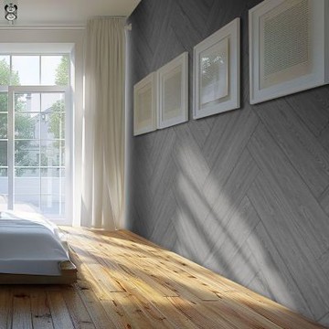 【山德力】多功能吸音森格板 墨霧芮雅 30X120cm(一箱8片  約0.8坪)