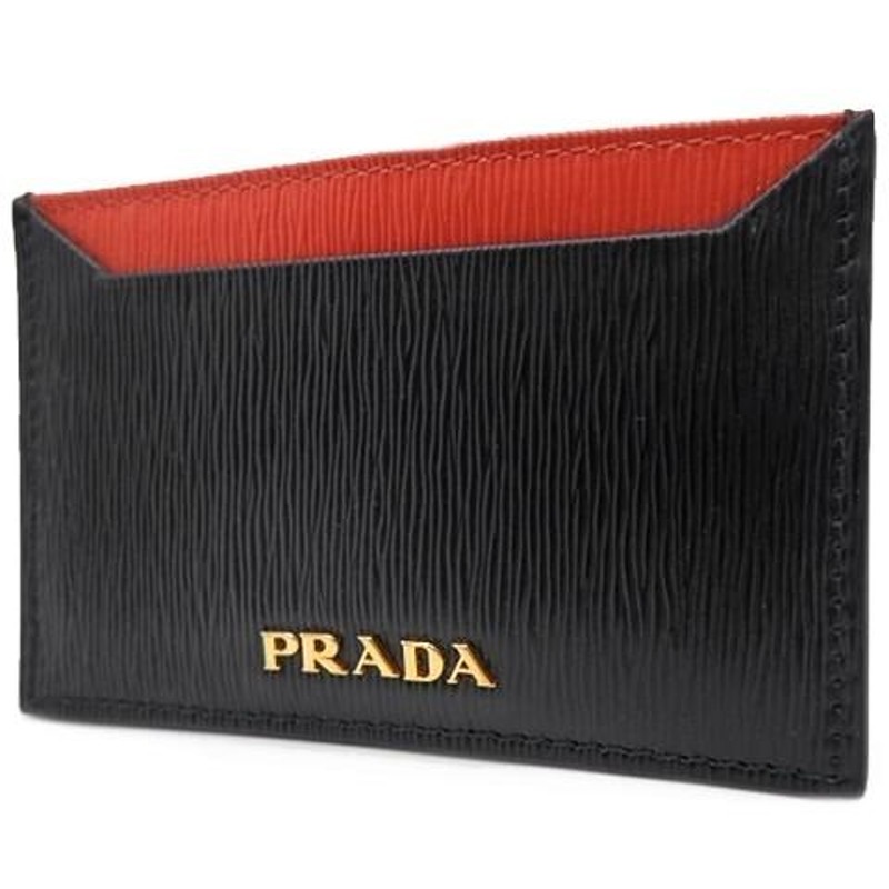 PRADA(プラダ) カードケース パスケース定期入れ VITTERO MOVE レザー ...