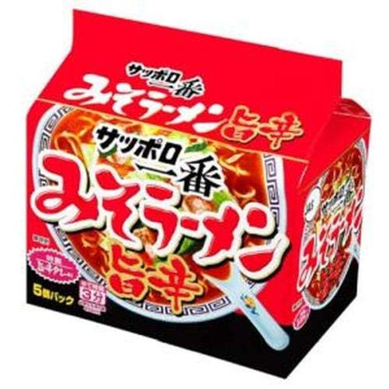 サンヨー サッポロ一番みそラーメン旨辛5食パック