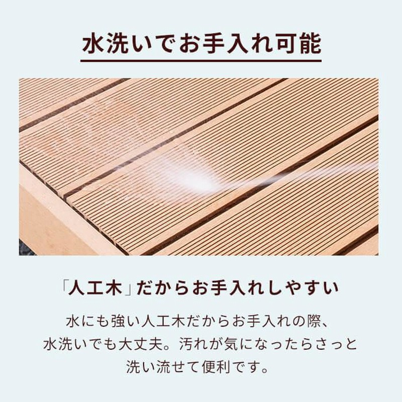 縁台 6点セット 6台 セット ウッドデッキ 人工木 雨ざらし 外用 縁台 6点セット 6台 セット ウッドデッキ 人工木 雨ざらし 外用
