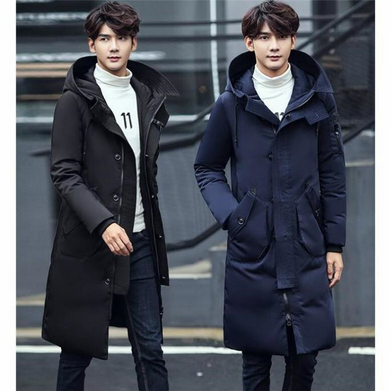 ダウンジャケット メンズ ダウンコート 暖かい ロング丈 コート 冬 防寒服 カジュアル 通販 Lineポイント最大0 5 Get Lineショッピング