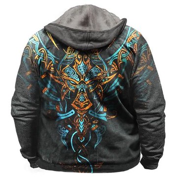 3D digital printing long sleeved hooded sweater   3D印花衛衣