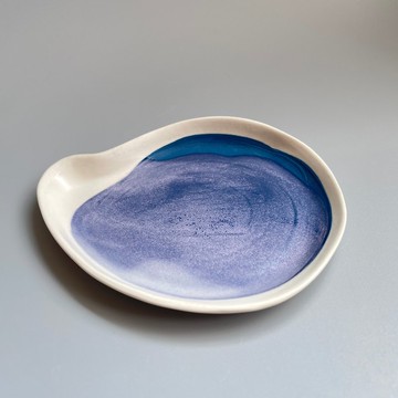 @studio_florero 湖泊 淺盤 點心盤 飾品盤