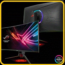 ★電競超夯商品★ ASUS  XG32VQ 31.5吋寬螢幕 1800R曲面低藍光不閃屏