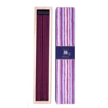 日本香堂 NipponKodo 線香(紫藤) 40入附香座 臥香【南風百貨】